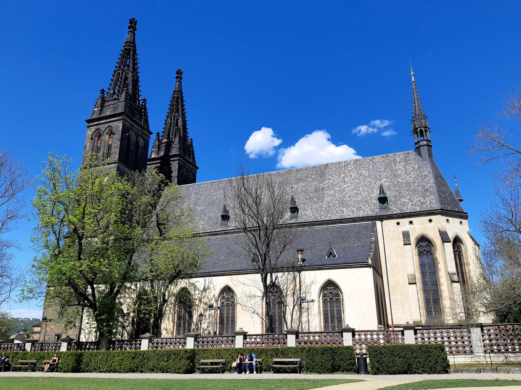 The Basilica of Saints Peter and Paul at Vysehrad. Image by author. 
